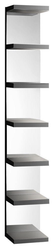 SlayStation Natalie Mirrored Column, Black