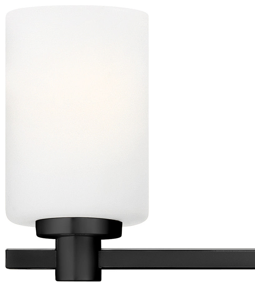 Hinkley Karlie Bathroom Vanity Light, Black, 3 Light