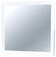 Lennart II White Rectangular Mirror