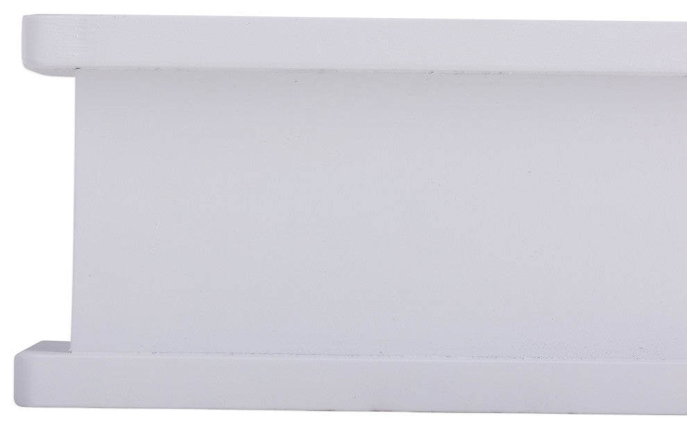 Dogberry Collections Cottage Mantel, White, 60