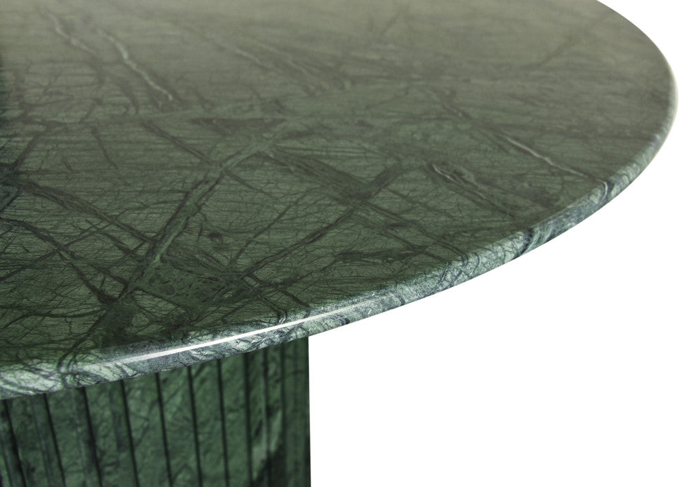 Genoa Marble Dining Table, Green