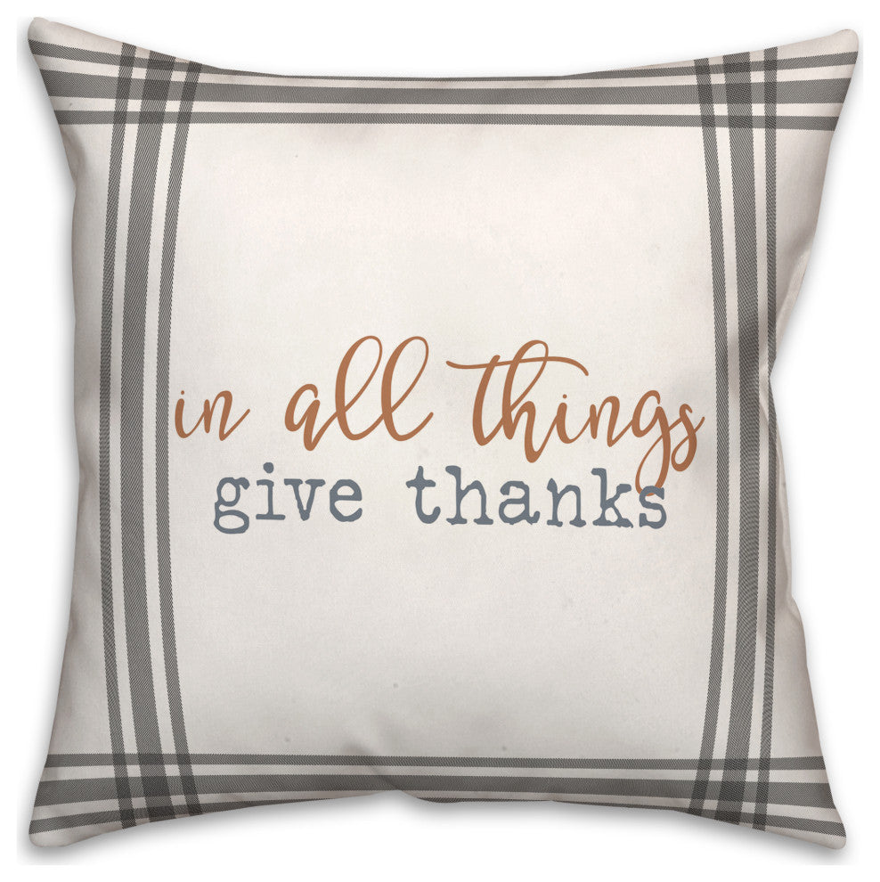 All Good Things Boarder 16x16 Spun Poly Pillow