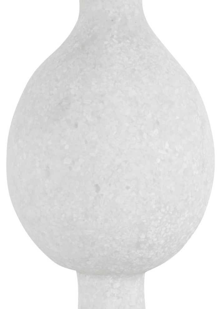 Uttermost Inverse White Marble Table Lamp 29796-1