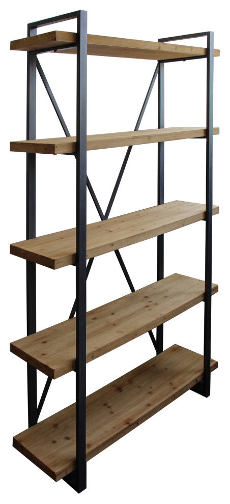 Rustic Lex 5 Level Shelf Natural - Natural
