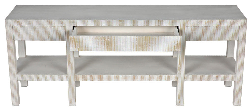 Conrad Console, White Wash