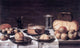 Floris Gerritsz Van Schooten Breakfast, 18"x27" Gallery Wrapped Canvas Print