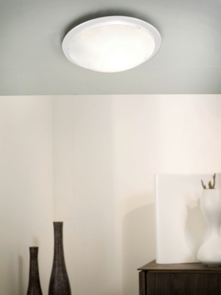 Planet - 1-Light Ceiling Light, White