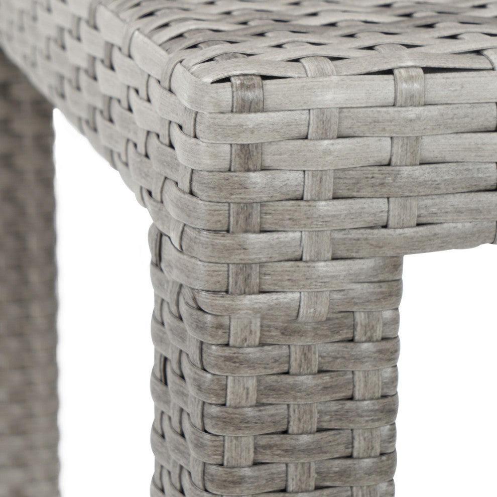 Cannes 8 Piece Sunbrella Outdoor Patio Sofa and Club Chair Set, Gray