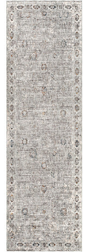 Surya Presidential PDT-2307 7'10"x10' Rug, Lime/Ivory/Blue/Peach/Burnt Orange