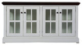 63" West Winds Credenza, Base: Autumn Gold, Top: Concord Cherry