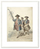 The Prize of the Silver Golf - Officer Carrying a Decorated Golf Club, Two Soldi