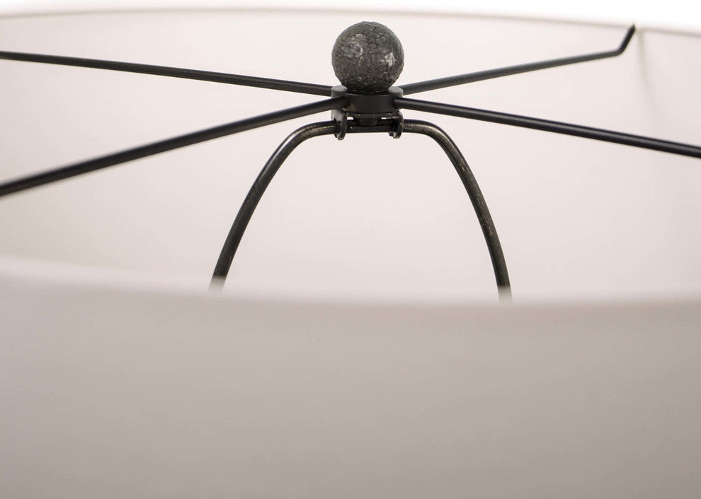 Tropez Table Lamp, Grey