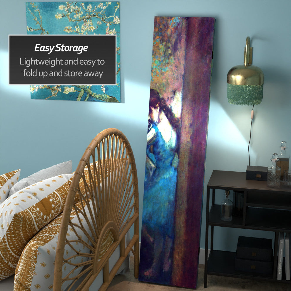 6' Tall Double Sided Works of Degas Room Divider, Dancers