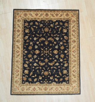 Navy Traditional Oriental Peshwar Area Rug