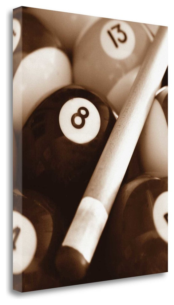 "Pool" By Jeff, Fine Art Giclee Print on Gallery Wrap Canvas, Ready to Hang