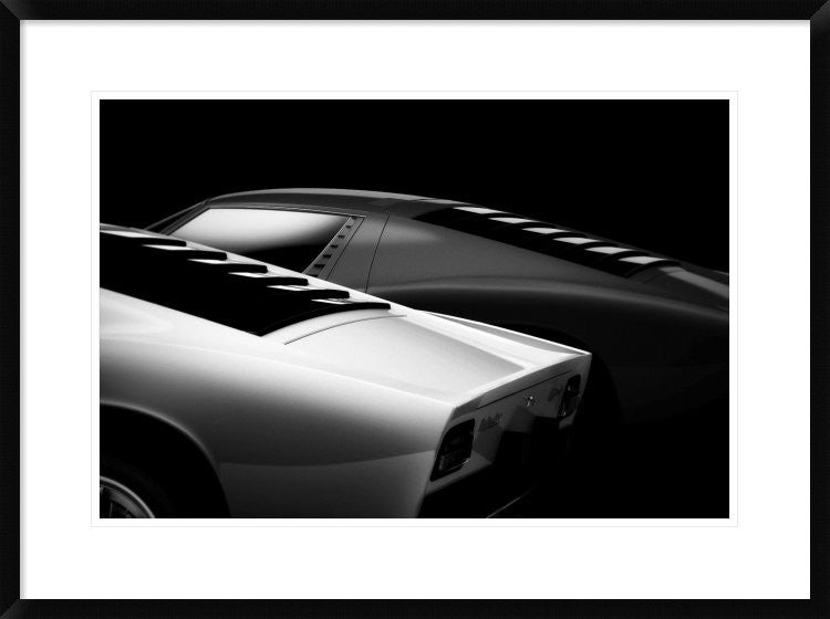 "2 Miura" Framed Digital Print by Holger Droste, 32x24"