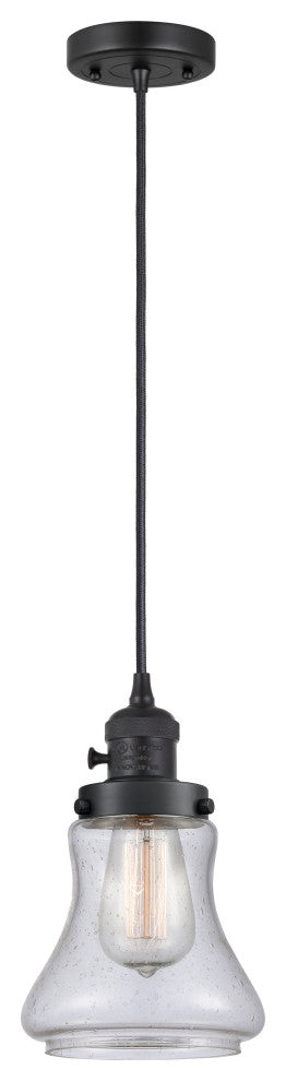 INNOVATIONS 201CSW-BK-G194 1-Light Mini Pendant Matte Black