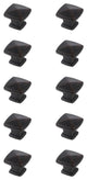 KB2023-ORB-10PK Marcel 1.2" Square Knob Multipack, Set of 10, Oil-Rubbed Bronze