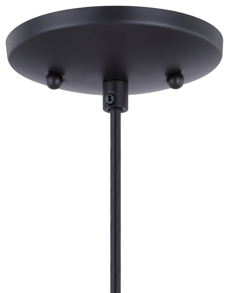 Vaxcel Lighting P0279 Milano 1 Light 5"W Pendant - Oil Rubbed Bronze