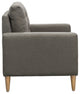 510 Design Dani Tufted back Accent Chair, Grey