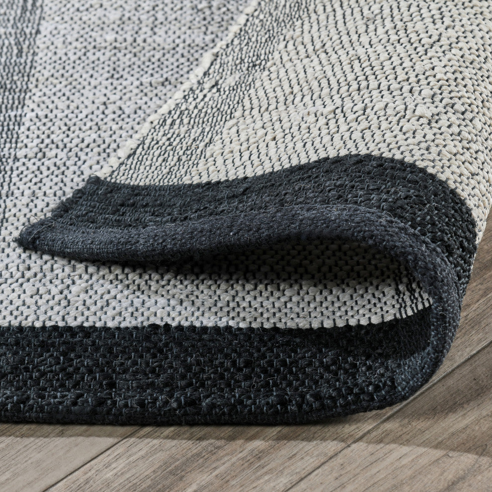 Kochi Jute Blend Striped Area Rug by Kosas Home, 9x12