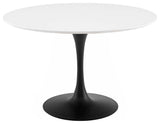 Lippa 47" Round Wood Dining Table