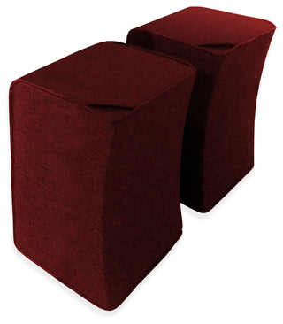 Three Story Seating, Garnet, 18" X 16" X 24"