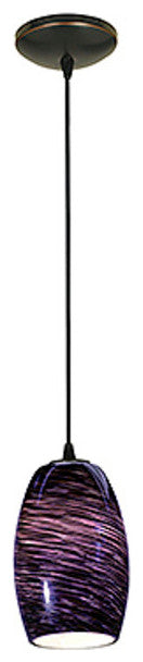 Access Lighting 28078-3C/PLS Chianti 1 Light LED Pendant - 5"W - Oil Rubbed
