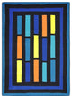 Kid Essentials Rug, Traffic Jam, Blue, 7'8"x10'9"