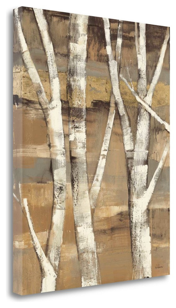 "Wandering Through The Birches I" By Albena Hristova, Gallery Wrap Canvas