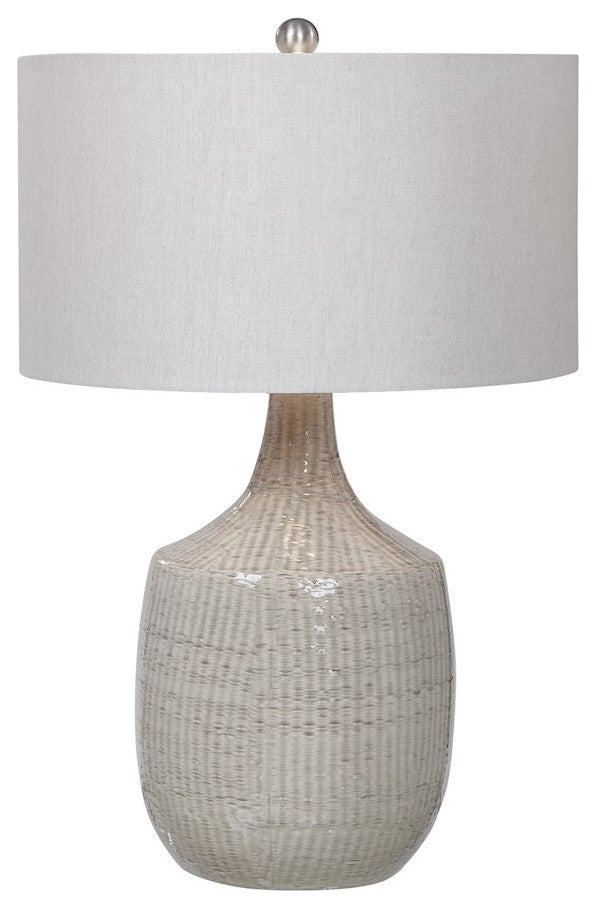 Uttermost Felipe Gray Table Lamp, 28205-1