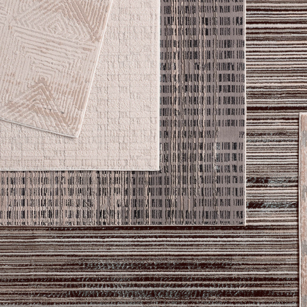 Jaipur Living Carine Geometric Tan/Bronze Area Rug 9'3"X13'