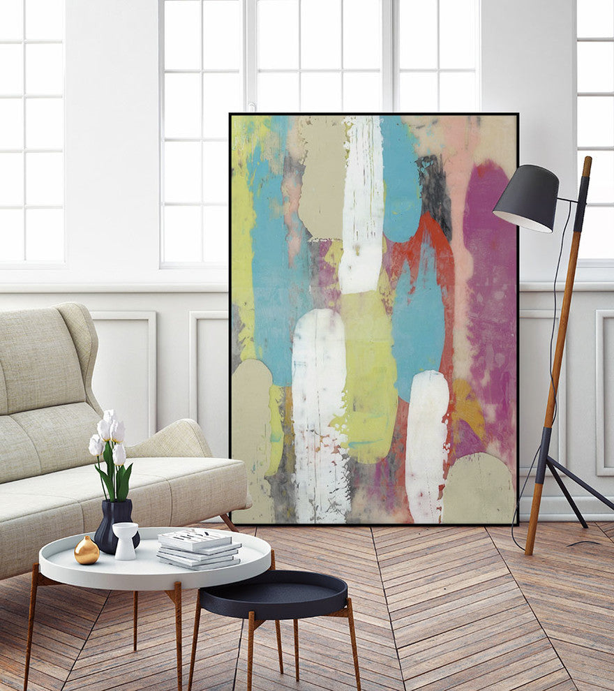"Swatch Layers I" CF Print, 18"x24"