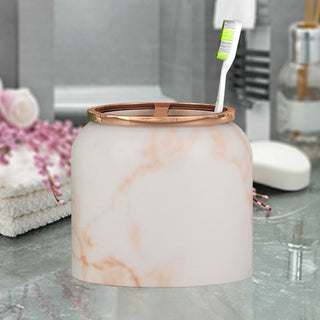 nu steel Misty Copper Collection Toothbrush Holder