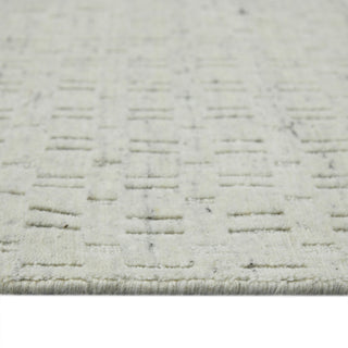 Houston Aliya Area Rug, White, 3'6" x 5'6", Geometric
