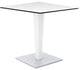 Riva HPL Top Square Table 24 inch White