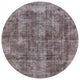 Ahgly Company Indoor Round Mid-Century Modern Area Rugs, 5' Round