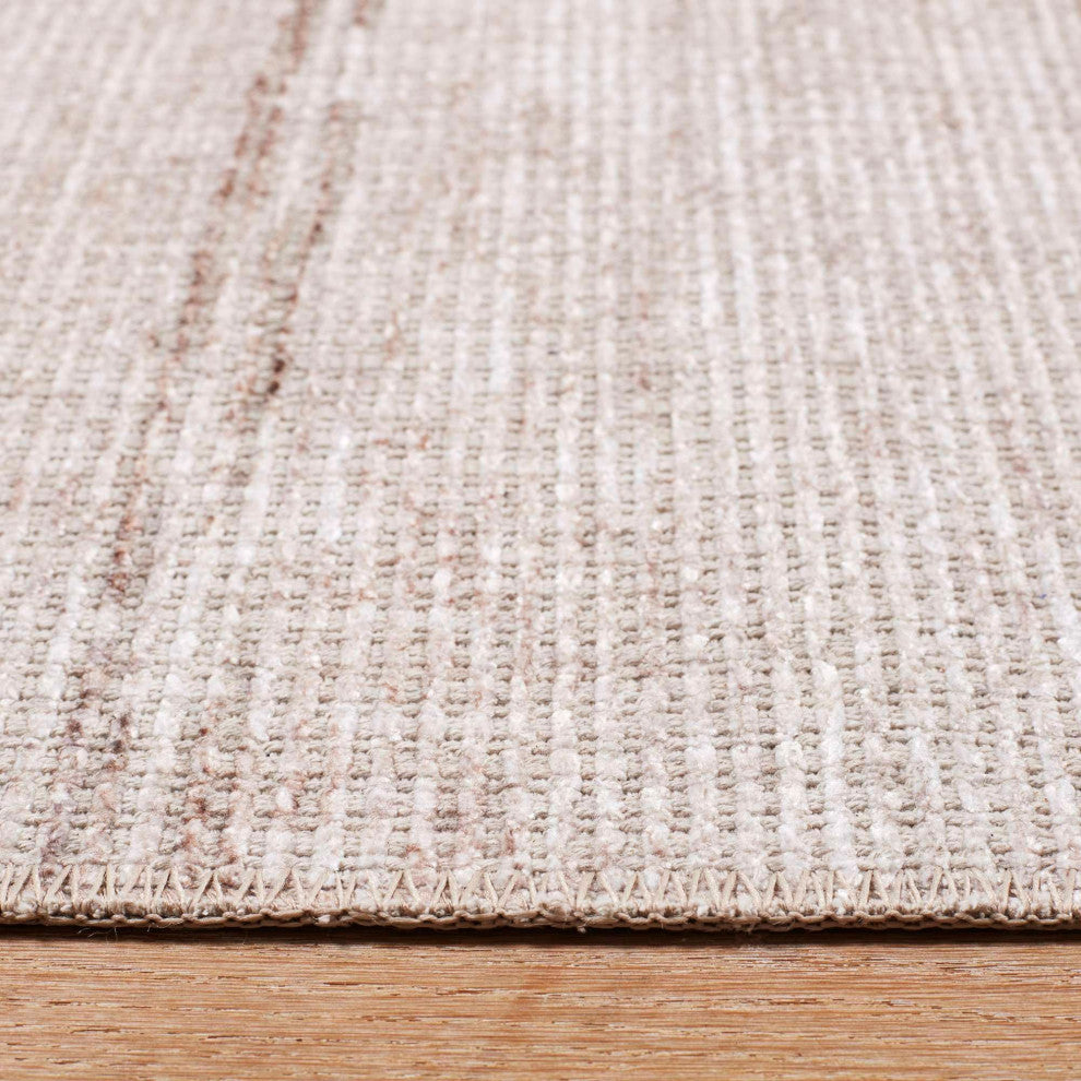 Avalon Moroccan Stripe Area Rug, Natural, 7'6"x9'6"