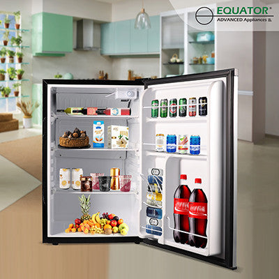 Conserv 4.5 cu. Ft. Compact Refrigerator-Stainless, Reversible Door