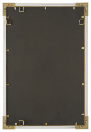 Uttermost Malik White & Gold Mirror