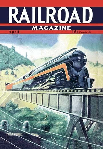 Railroad Magazine: the Speedy Future of Railroading, 1942- Fine Art Giclee Print