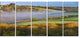 Cornwall South West England, Landscape Canvas Art Print, 60"x28", 5 Panels