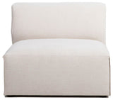 Premium 37" Upholstered Sectional Sofa, Beige