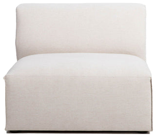 Premium 37" Upholstered Sectional Sofa, Beige