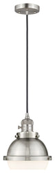 INNOVATIONS 201CSW-SN-HFS-61-SN-LED 1-Light Mini Pendant Brushed Satin Nickel