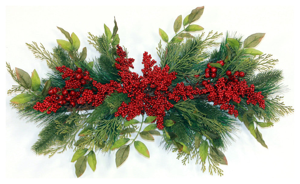 26" Weatherproof Berry Swag