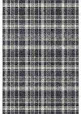 Premium Machine Washable Mayfield AMF563 Black 8' x 10' Rug