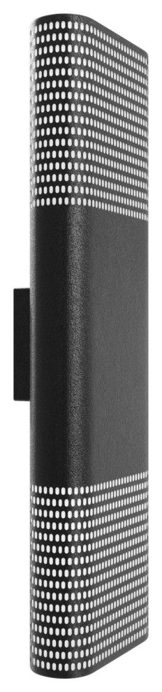 Avenue Lighting Av2224-Blk Outdoor Wall Mount, Black