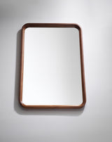 Vela Mirror, Walnut, 24"
