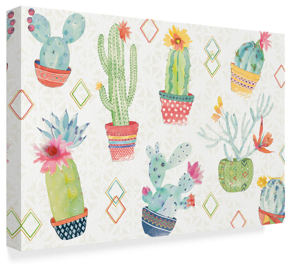 Pela Studio ''Sweet Succulents VI'' Canvas Art, 47"x30"
